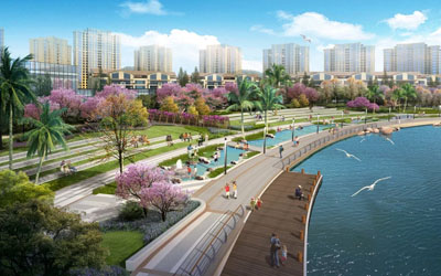 中信国安·北海第一城水系景观设计 