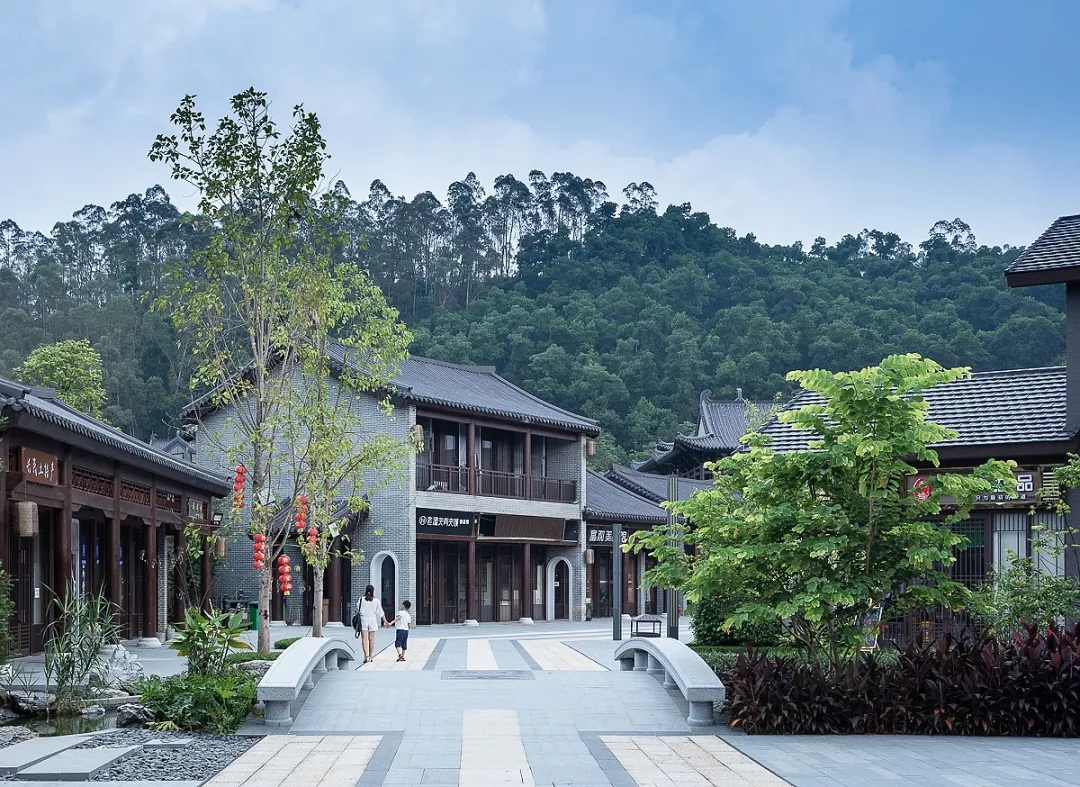 云浮新兴禅域小镇 商业街区 | gvl怡境国际集团