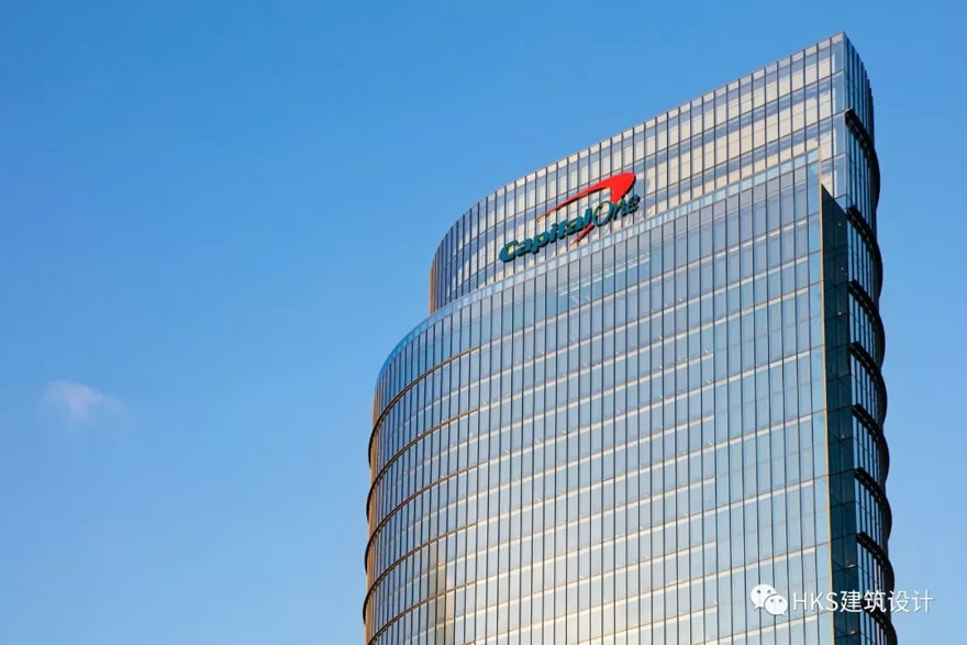 美国第一资本投资集团Capital One总部大厦 HKS建筑设计 景观网