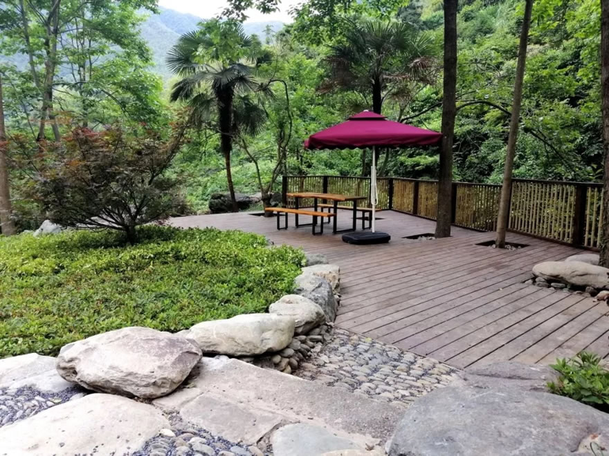 休憩平台实景
