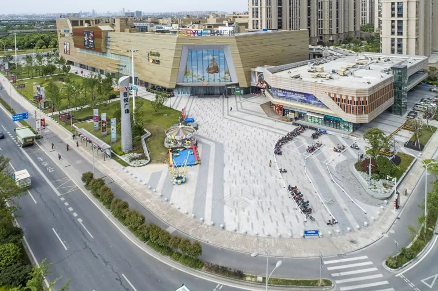 宁波吾悦广场商业景观 | ZC建筑 - 景观网