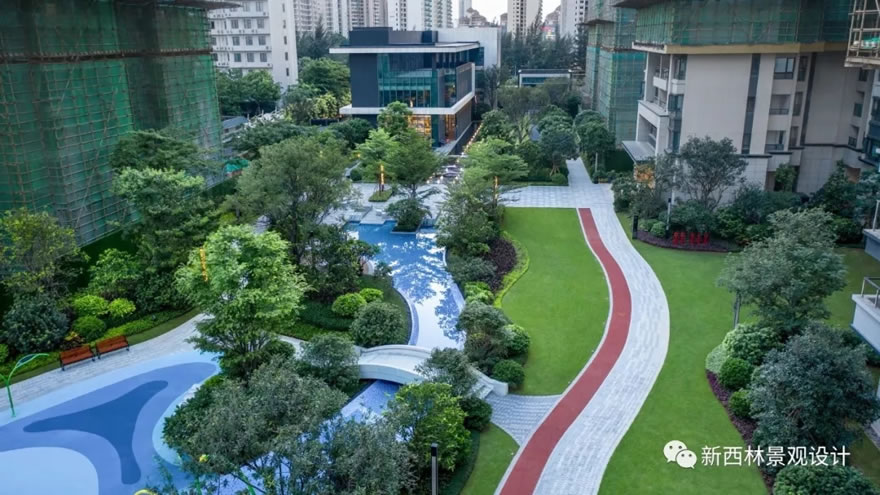 仁恒海棠公园新西林景观设计