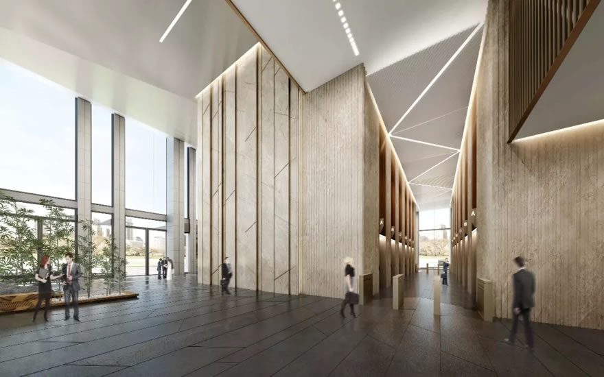 深圳前海控股大厦室内设计 | HPP建筑事务所 - 景观网