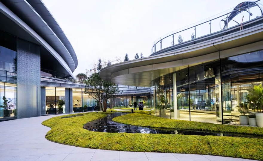 恒基旭辉.铂悦天汇销售中心 | IFG伊波莱茨建筑设计 - 景观网