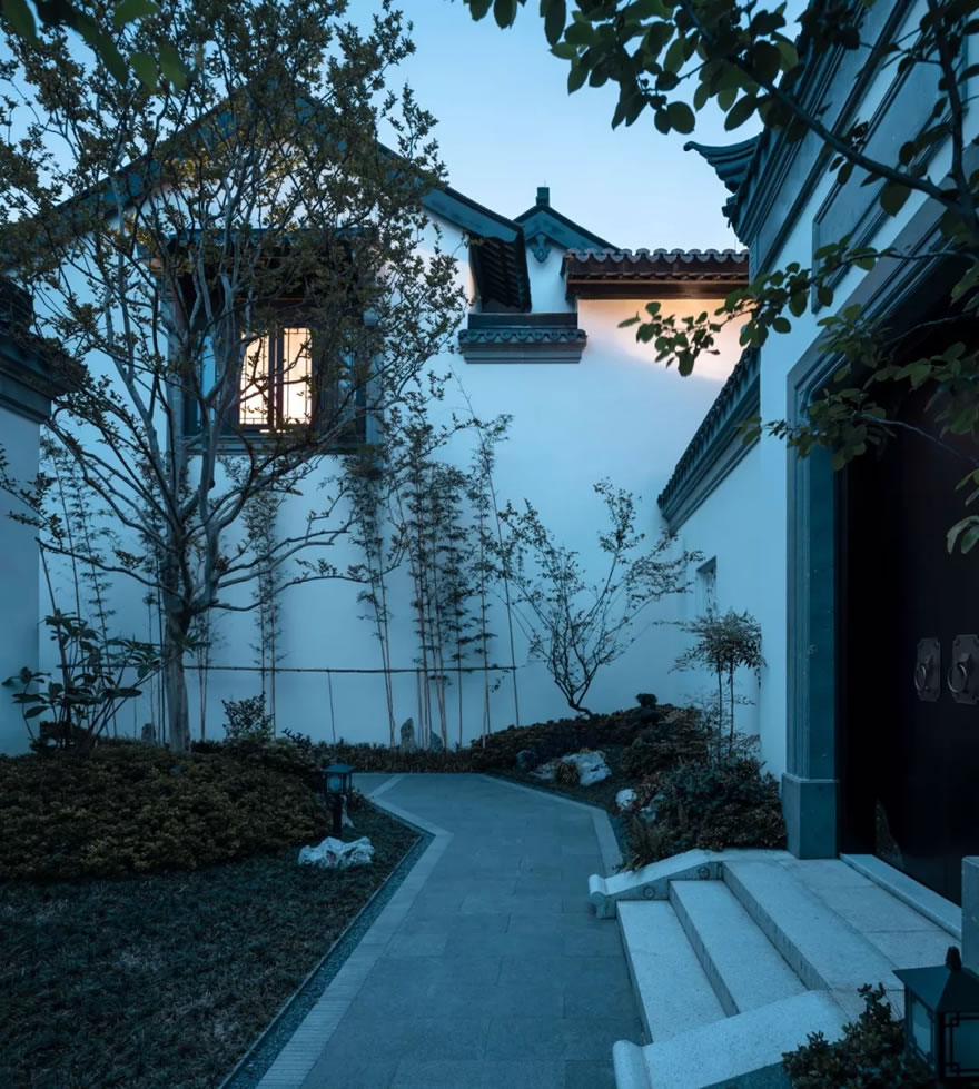义乌绿城桃花源·中式合院 摄影:建筑译者姚力