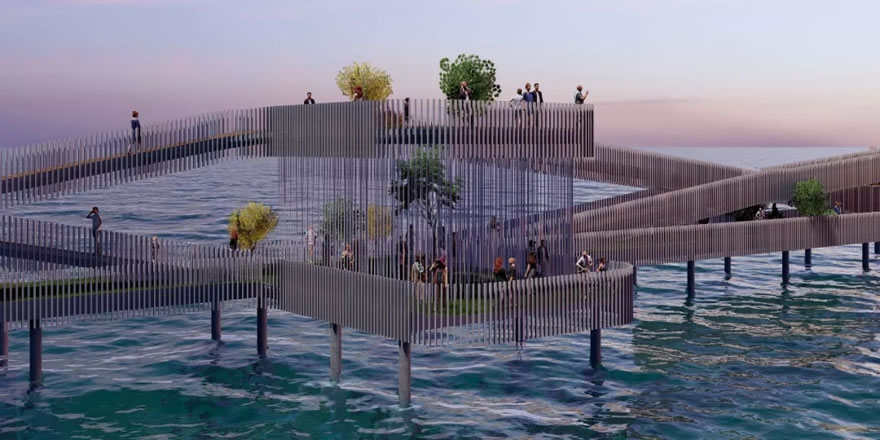 滨海栈桥改造 | 时境建筑 - 景观网