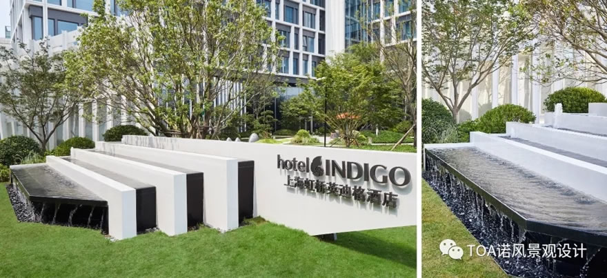 虹桥indigo酒店 | toa诺风景观设计