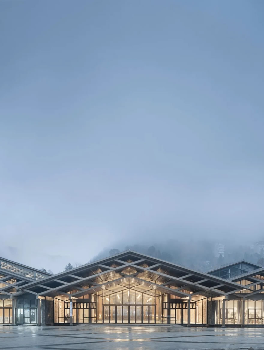 文成森林氧吧小镇客厅 | GLA建筑设计 - 景观网