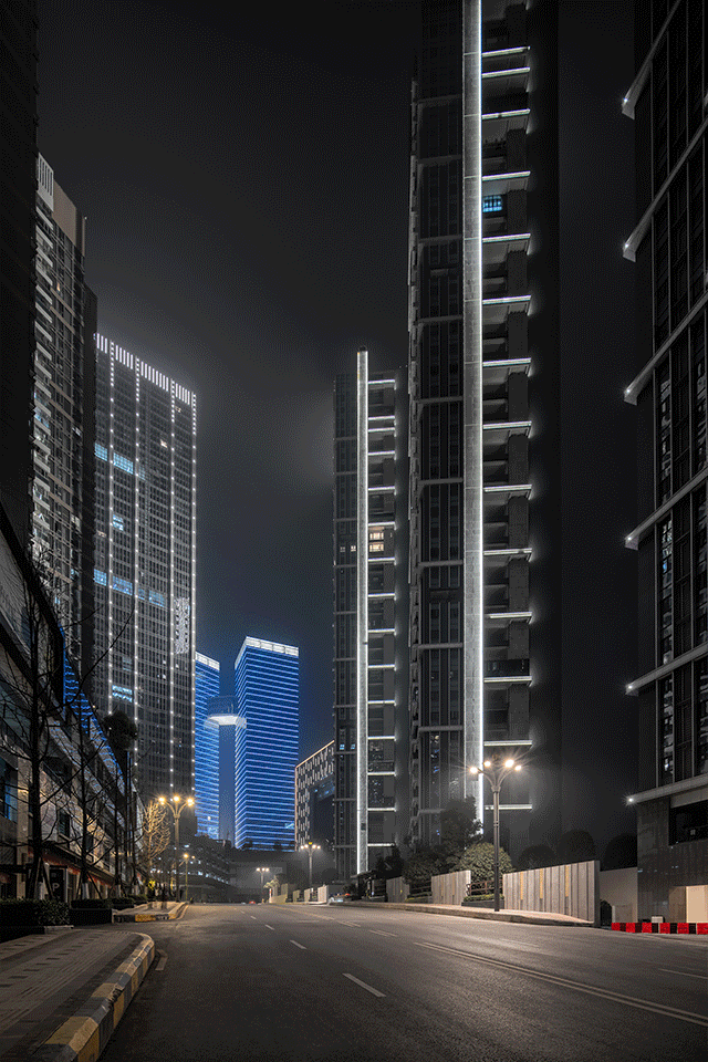 极具辨识度的建筑外观,使得双子塔在起步之初,便已成为城市的王牌地标