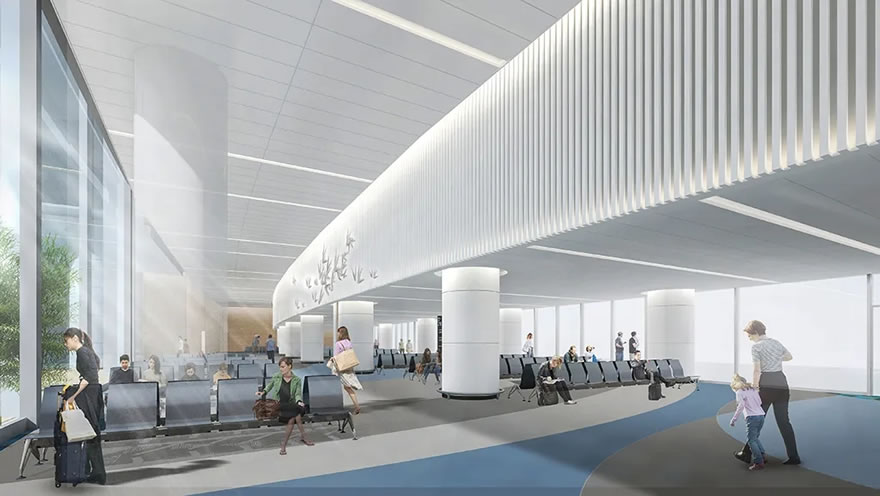 成都天府国际机场精装方案 | 华建集团建筑装饰环境设计研究院 - 景观网