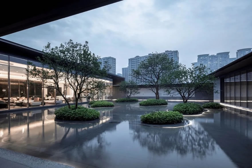绿城永康桂语听澜生活美学馆 | 会筑景观