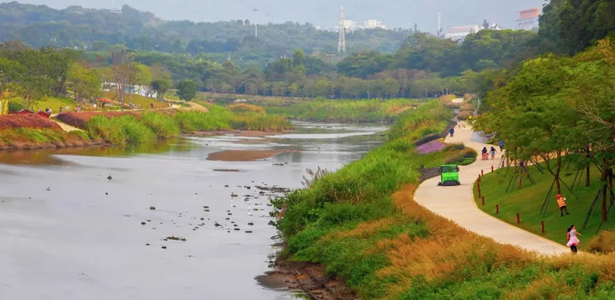 深圳大沙河生态长廊 | aecom