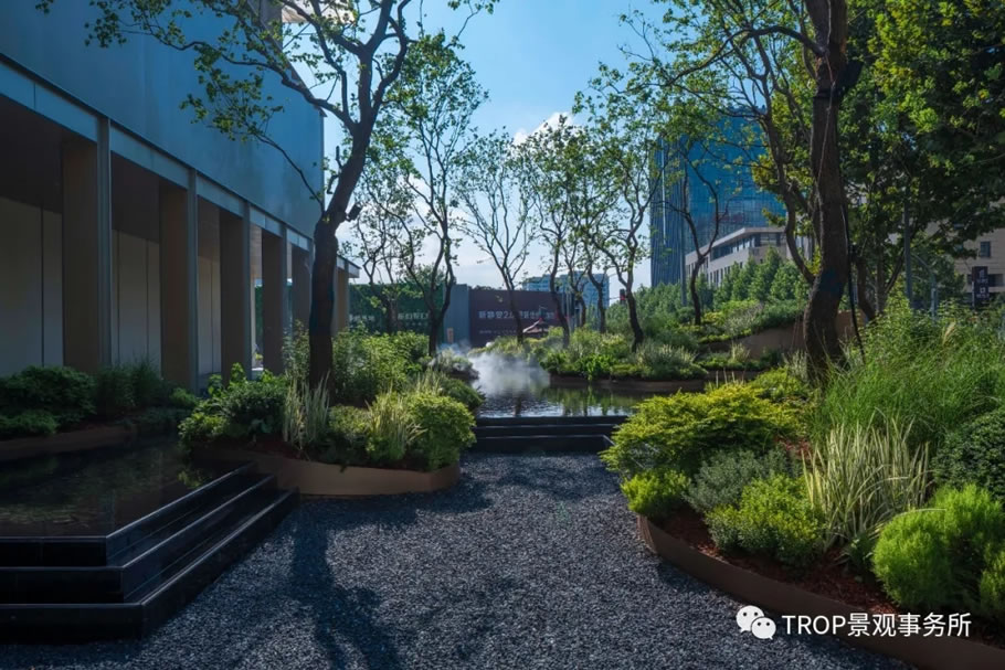 仁恒静安世纪展示区 | TROP景观事务所 - 景观网