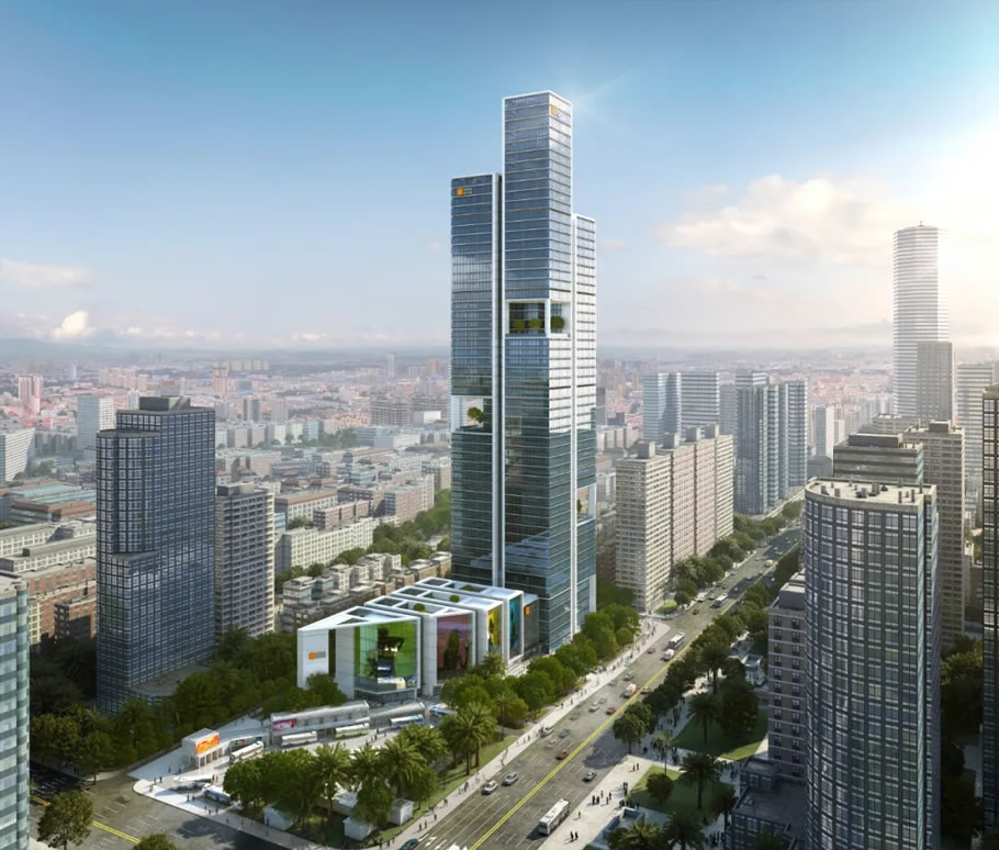 深圳佳兆业金融科技中心 | gmp建筑师事务所 - 景观网