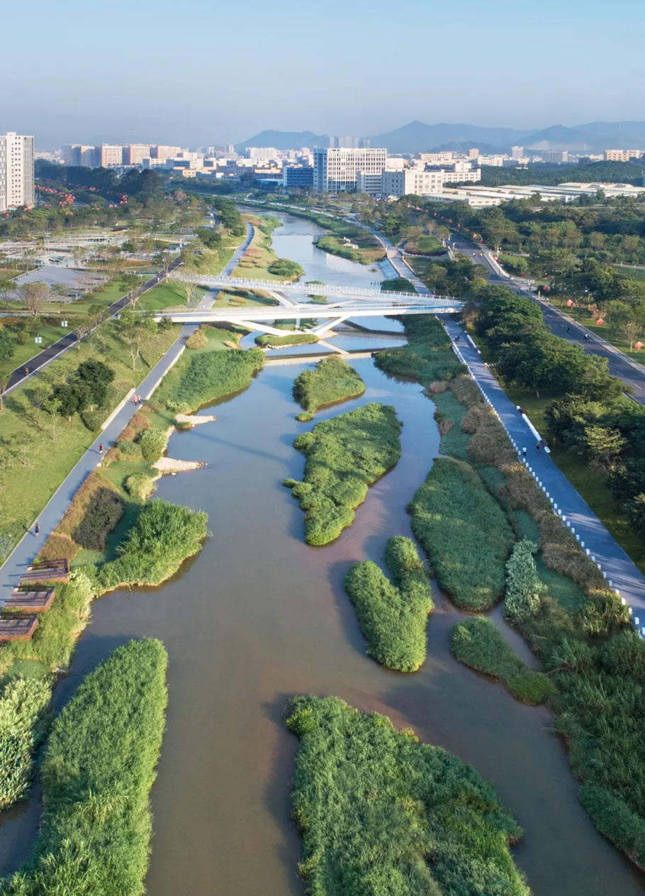 深圳茅洲河碧道光明段生态修复试点eadg泛亚国际