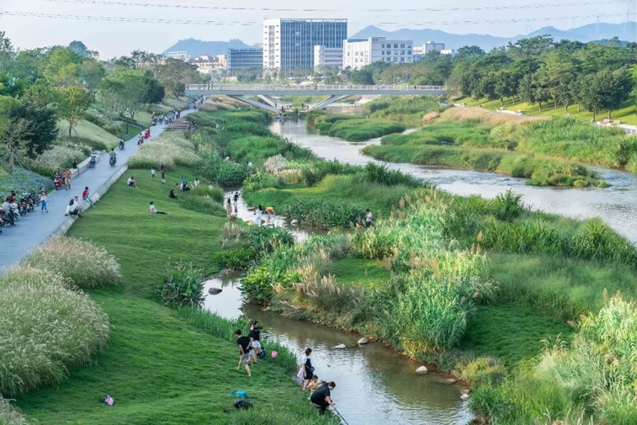 深圳茅洲河碧道·光明段生态修复试点 | EADG泛亚国际 - 景观网