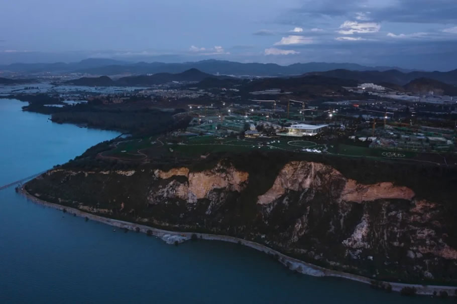 昆明环球融创滇池南湾未来城·五渔邨小镇 | 纬图设计机构 - 景观网