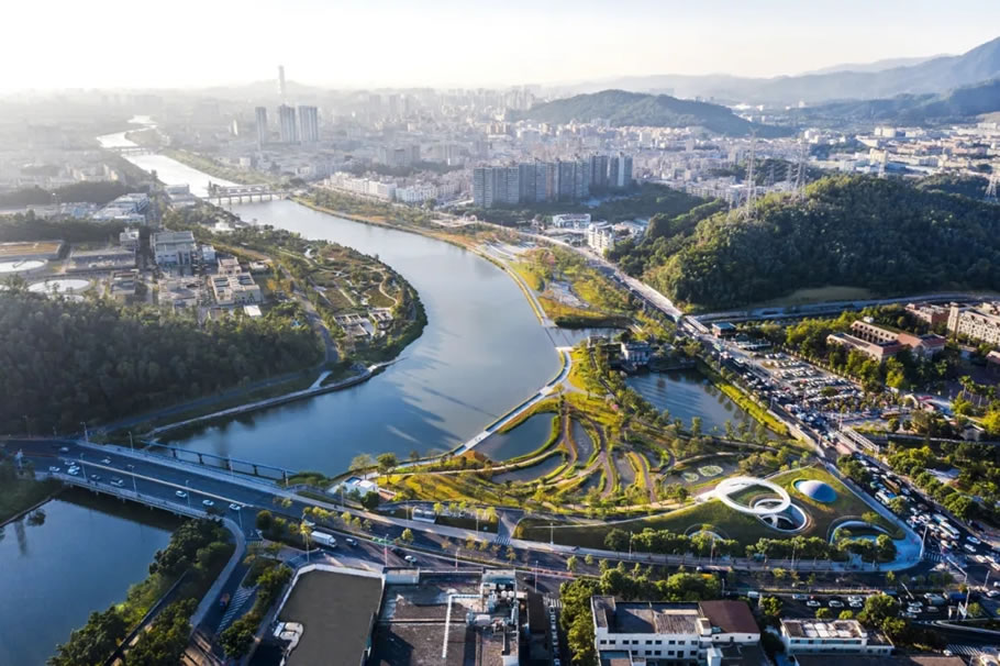 深圳茅洲河碧道试点段建设项目 | 同济设计TJAD - 景观网