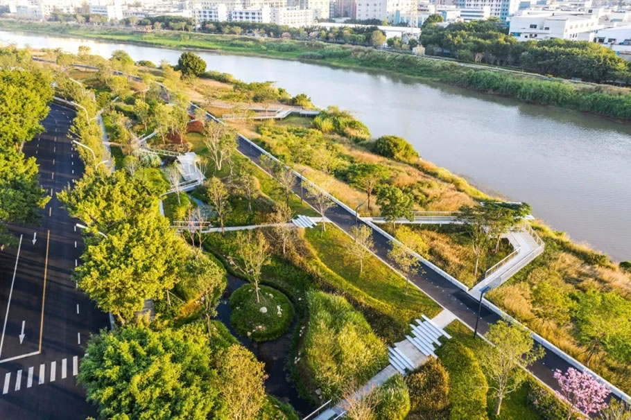 深圳茅洲河碧道试点段建设项目 | 同济设计TJAD - 景观网