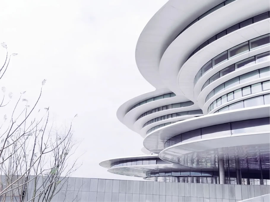 空港云-成都市双流区空港商务区展示中心 | 中建西南院 - 景观网