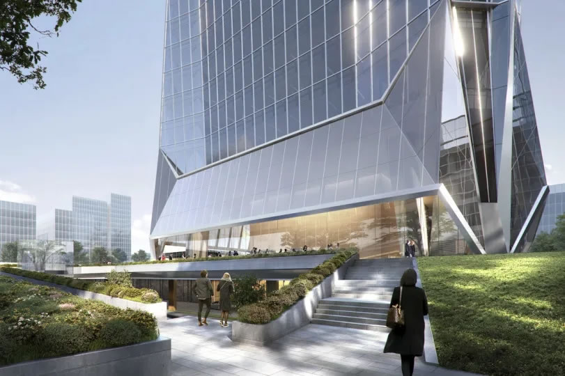 深圳城脉中心 | KPF建筑设计事务所 - 景观网