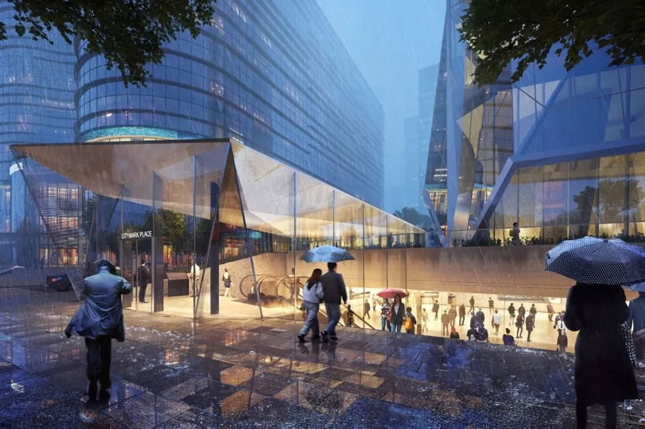 深圳城脉中心 | KPF建筑设计事务所 - 景观网
