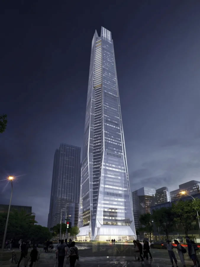 深圳城脉中心 | KPF建筑设计事务所 - 景观网