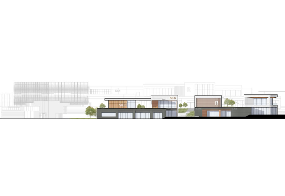 邻里中心的 "景观化"建筑探索 —— 济南雪山·万科城 | 盛哲建筑