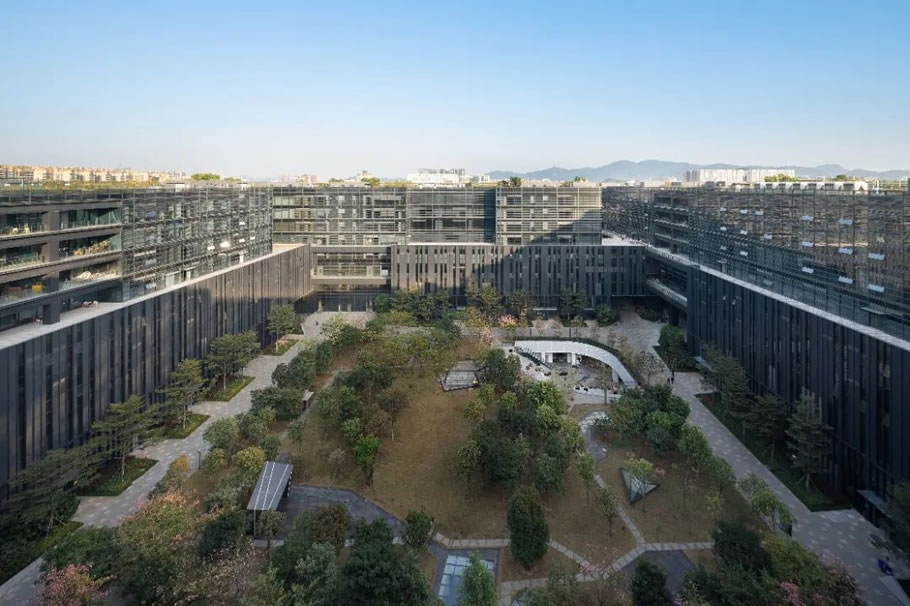 深圳大族激光全球激光智能制造产业基地 | 华森设计 - 景观网