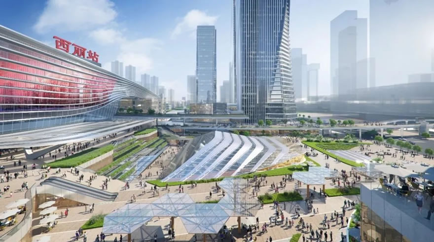 深圳西丽枢纽 | 株式会社日建设计 - 景观网