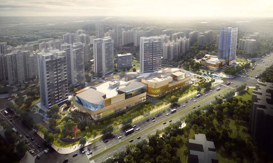 海口滨海新天地 | aoe事建组 - 景观网