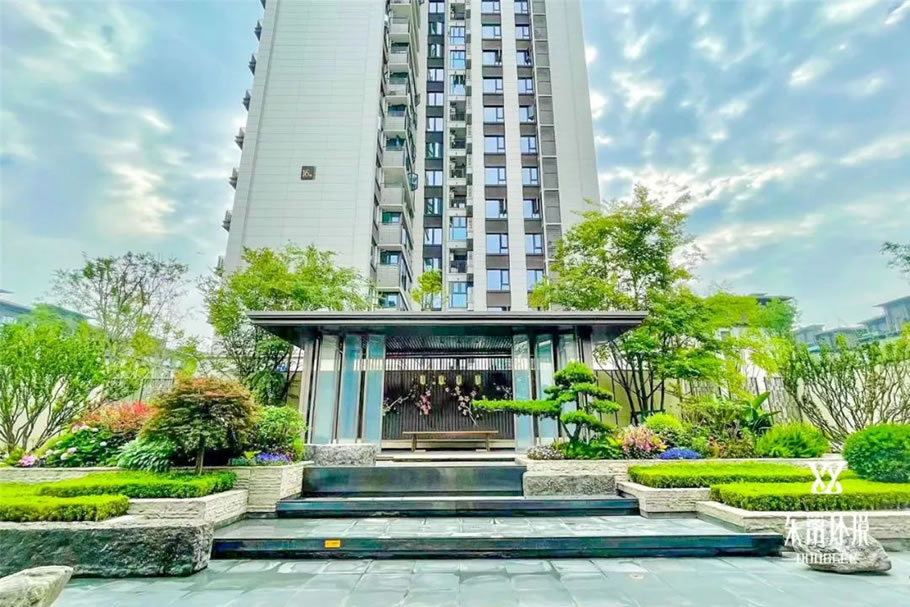 成都保利珑堂里院项目园林景观工程 | 东篱环境 - 景观网