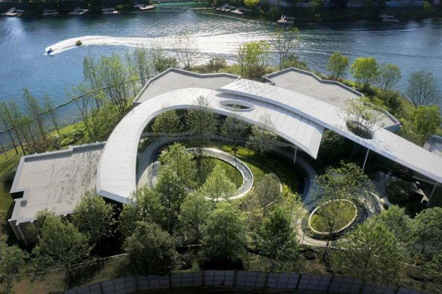 成都麓湖生态城 · 样板岛 观澜 | 蓝调国际 - 景观网