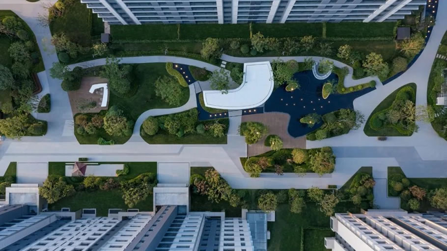 西安天地源龙湖春江天境 | 致澜景观 - 景观网