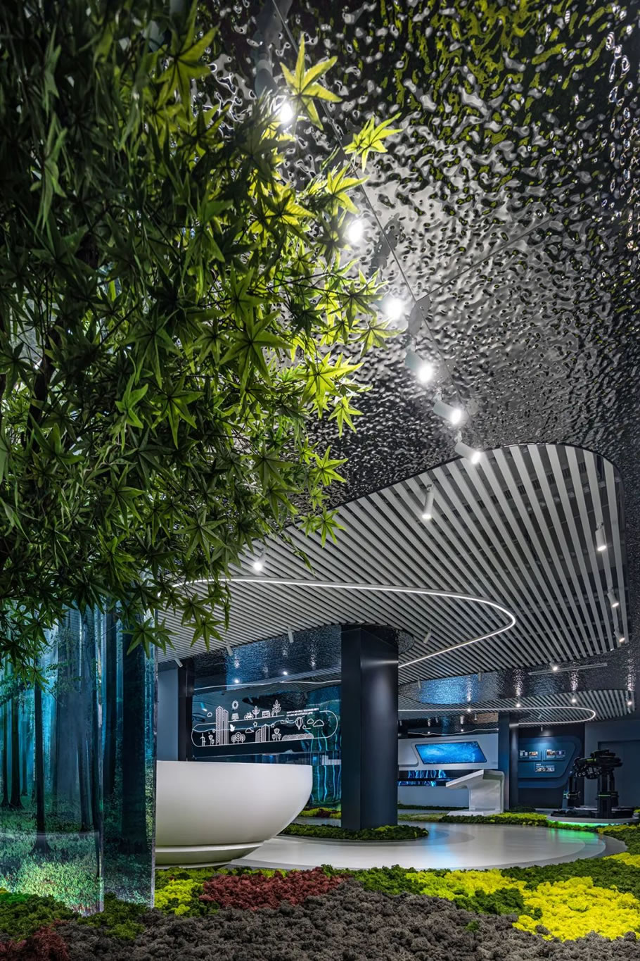 金茂南京江北新区能源站展厅 | 赛瑞迪普装饰设计集团 - 景观网