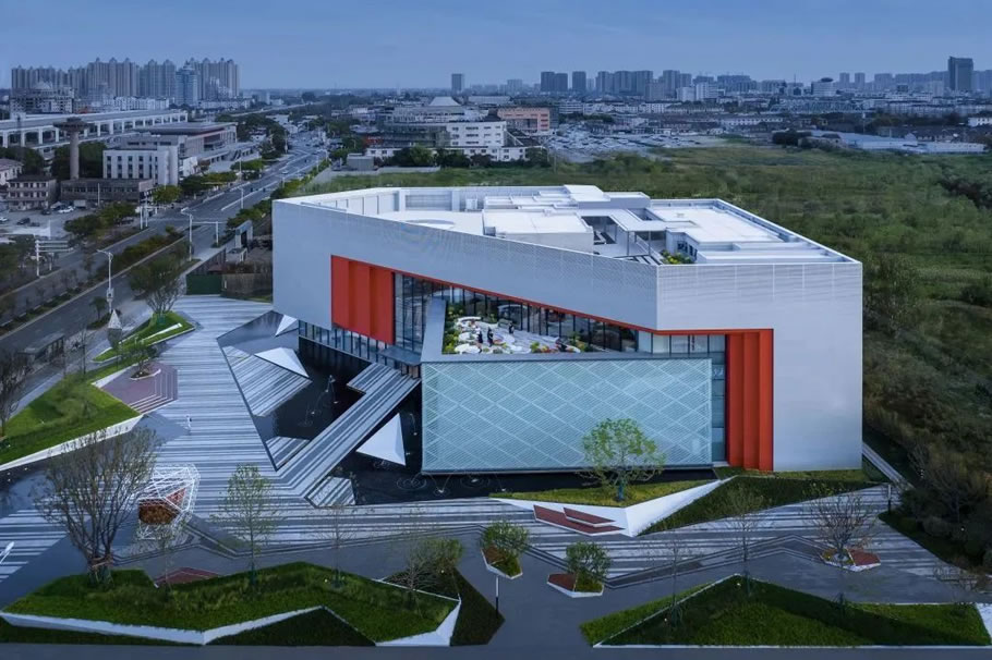 金茂丹阳眼镜城展览馆 | 水石设计 - 景观网