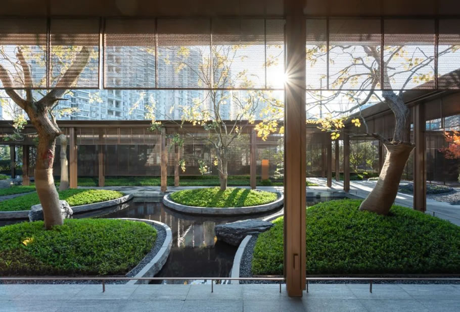 温州保利招商城发·天樾玺二期展示区 | 朗道国际设计 - 景观网