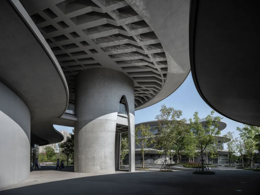 张家港金港文化中心 | 中国建筑设计研究院 - 景观网