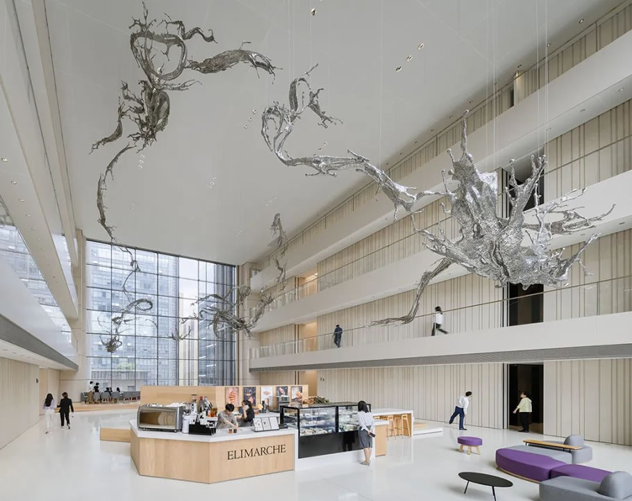 横店集团杭州总部办公空间 | iDAWorkplace - 景观网