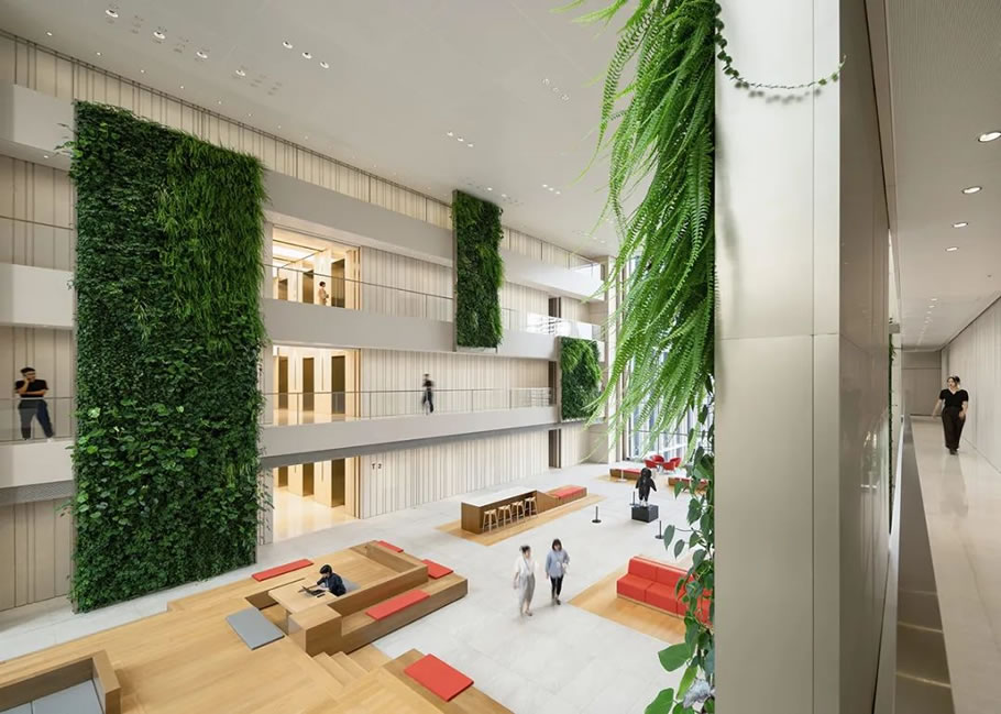 横店集团杭州总部办公空间 | iDAWorkplace - 景观网