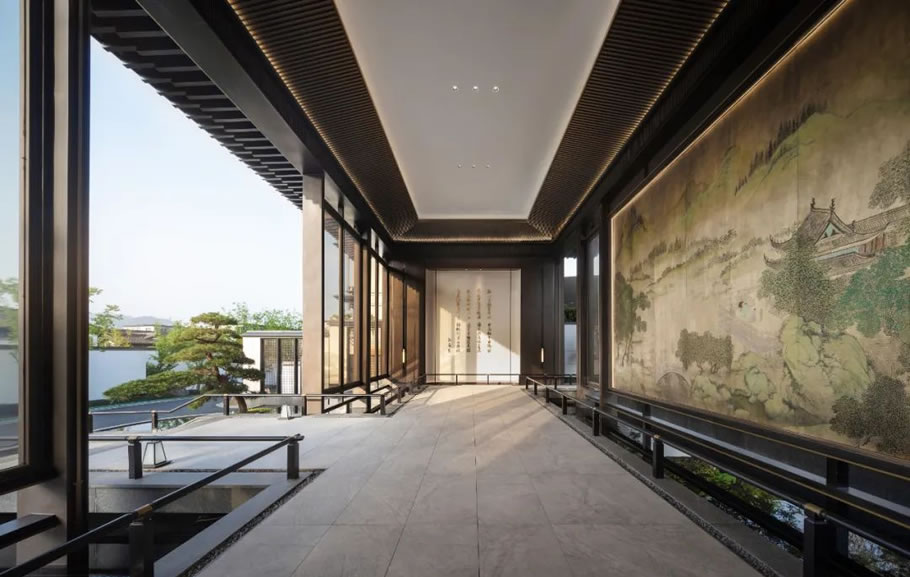 杭州大华春山明月【观止】 | 青墨建筑设计 - 景观网