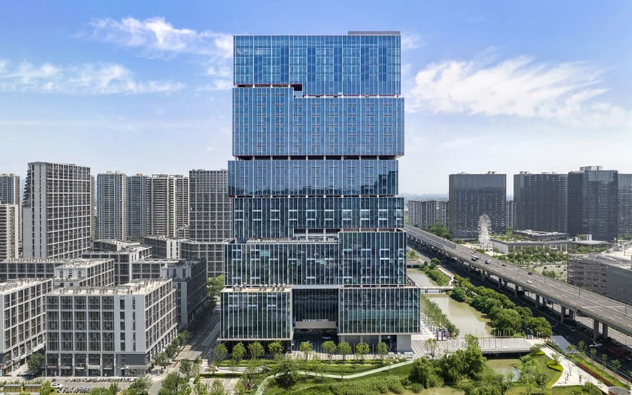 成都芯源系统有限公司三期生产大楼设计 | 四川省建筑设计研究院有限公司 - 景观网