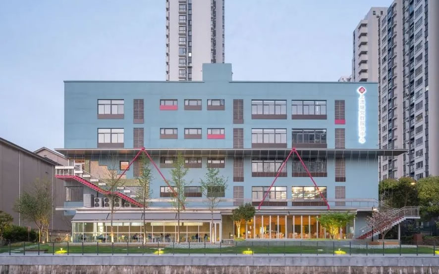 武汉泊心域社区邻里中心 | line+建筑事务所 - 景观网