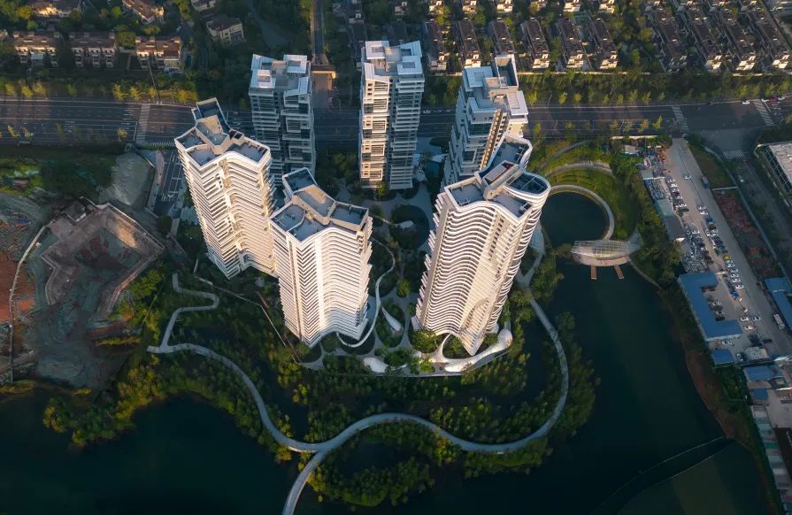 成都麓湖生态城·玥港 | WTD纬图设计 - 景观网