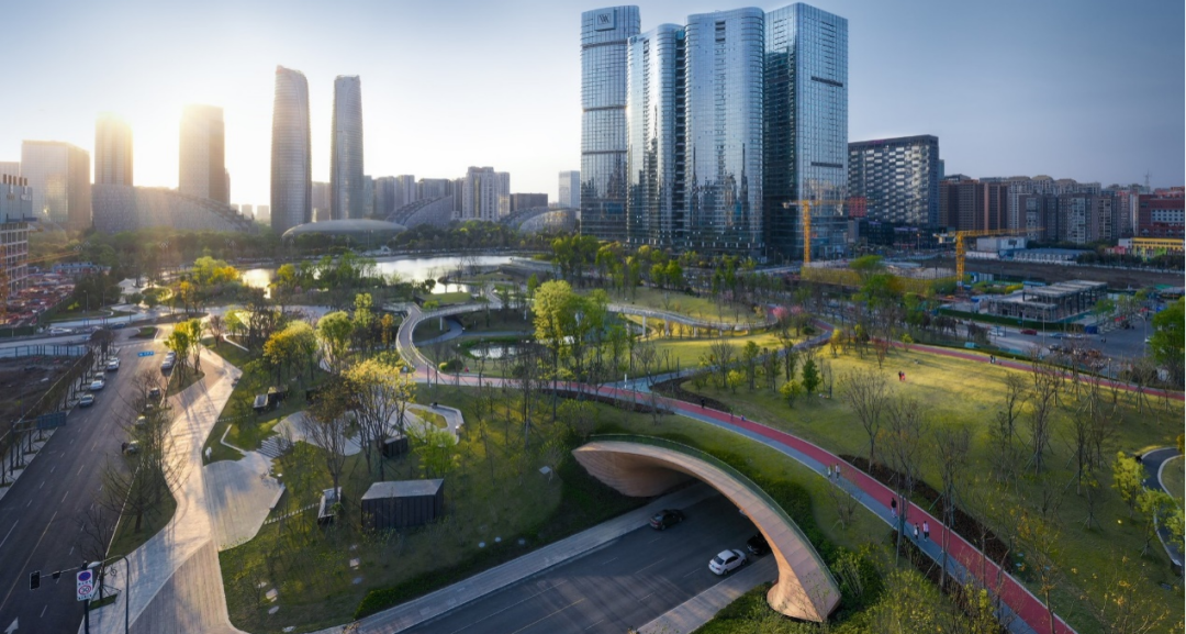 成都交子公园金融商务区 | 中建西南院 - 景观网